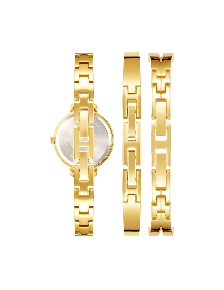 Les métaux Anne Klein Bangle Watch and Bracelets Set   | NST-1797119